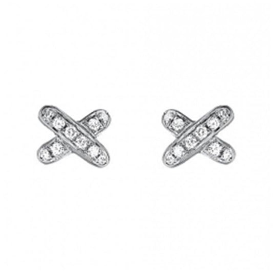 [Star Jewelry]JEUX DE DIAMOND EARRINGS