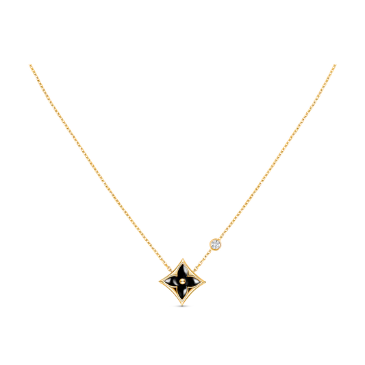 [Star Jewelry]STAR BLACK MOP NECKLACE