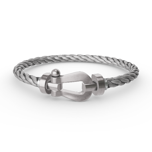 [Star Jewelry]FORCE LARGE HORSESHOE NO DIAMOND BRACELET SILVER